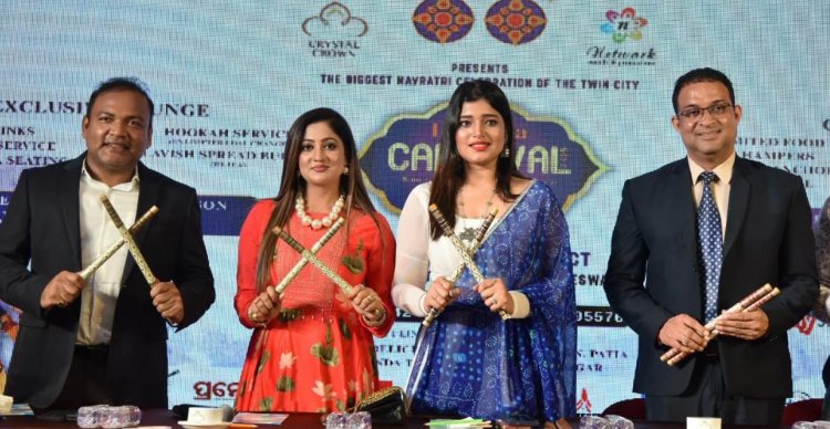 ନବରାତ୍ରି ସେଲିବ୍ରେଶନ ‘ଦାଣ୍ଡିଆ କାର୍ଣ୍ଣିଭାଲ ୨୦୨୫’ : Ommtv Kalinga Vikas