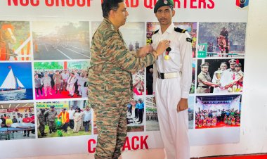 ଉଲ୍ଲେଖନୀୟ ସଫଳତା ପାଇଁ ଶ୍ରୀ ଜୟଦେବ କଲେଜ, ନହରକଣ୍ଟାର ଏନସିସି କ୍ୟାଡେଟ ସମ୍ମାନିତ :Ommtv kalinga vikas