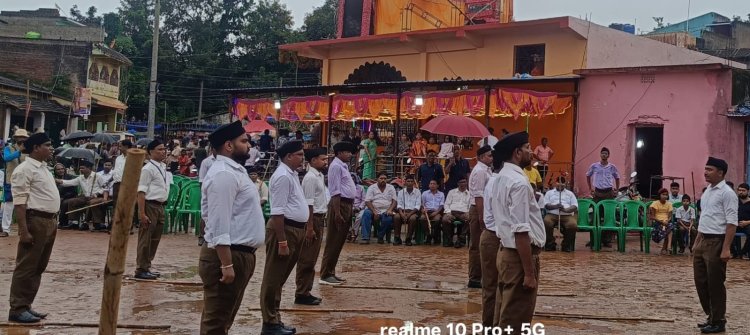 ଯଶିପୁର ଖଣ୍ଡରେ ରାଷ୍ଟ୍ରୀୟ ସ୍ବୟଂସେବକ ସଂଘର ଶତାବ୍ଦୀ ଉଦଘାଟନ ଉତ୍ସବ:Ommtv kalinga vikas