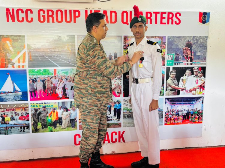 ଉଲ୍ଲେଖନୀୟ ସଫଳତା ପାଇଁ ଶ୍ରୀ ଜୟଦେବ କଲେଜ, ନହରକଣ୍ଟାର ଏନସିସି କ୍ୟାଡେଟ ସମ୍ମାନିତ :Ommtv kalinga vikas