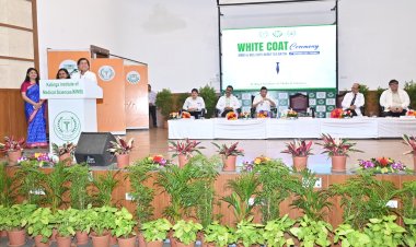 White Coat Ceremony Held for New MBBS and BDS Batch at KIMS : Ommtv Kalinga Vikas
