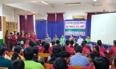 Vedanta Lanjigarh facilitates NCC induction at "DAV Vedanta International School":Ommtv Kalinga Vikas