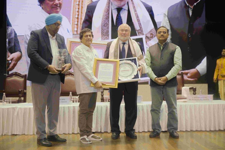 KISS Confers Lifetime Achievement Award on Global Security Leader Jonathan Granoff : Ommtv Kalinga Vikas