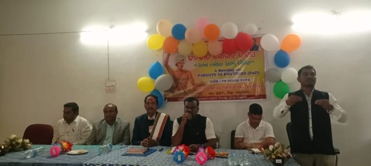 ବାଦାମପାହାଡ ସରକାରୀ ଏସ୍‌ଏସ୍‌ଡି(ବାଳିକା) ଉଚ୍ଚ ମାଧ୍ୟମିକ ବିଦ୍ୟାଳୟରେ ଜନଜାତି ଗୌରବ ଦିବସ ପାଳିତ:Ommtv kalinga vikas