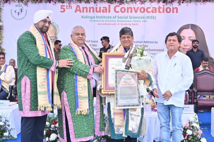 କିସ୍‍ ବିଶ୍ୱବିଦ୍ୟାଳୟର ୫ମ ସମାବର୍ତ୍ତନ:Ommtv କଳିଙ୍ଗ ବିକାଶ