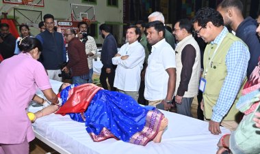 Mega Blood Donation Camp Held at KIIT; Record 4000 Units of Blood Collected in a Single Day