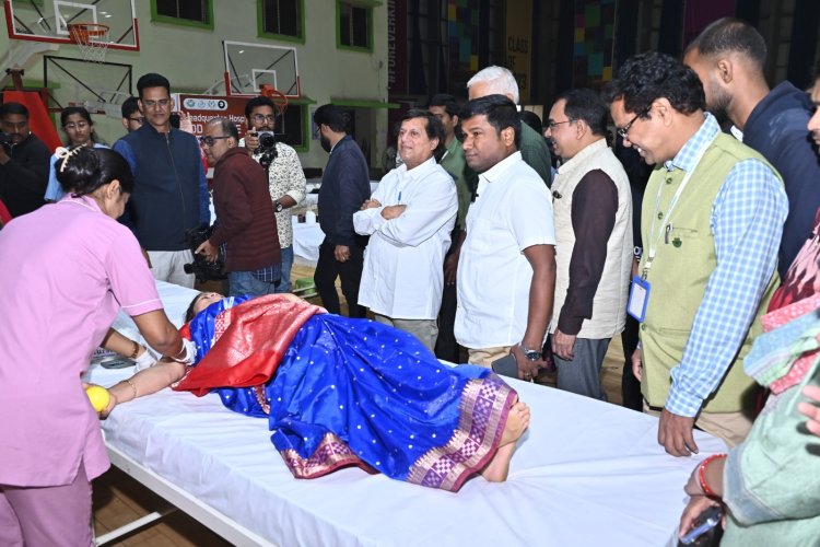 Mega Blood Donation Camp Held at KIIT; Record 4000 Units of Blood Collected in a Single Day