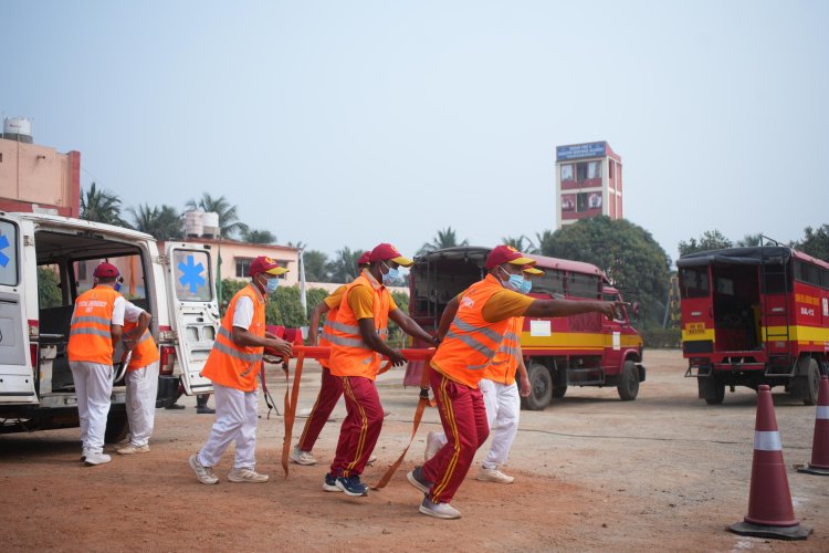 Odisha Fire & Emergency Service Highlights Its Pivotal Role in Road Accident Response at Media interaction*