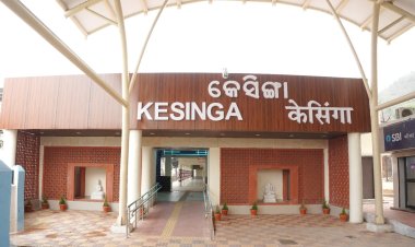 Kesinga Railway Station Gets a Modern Makeover Under Amrit Bharat Station Scheme