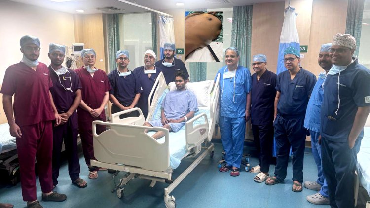 KIMS Bhubaneswar Doctors Save Youth with Arrow Lodged Through Chest