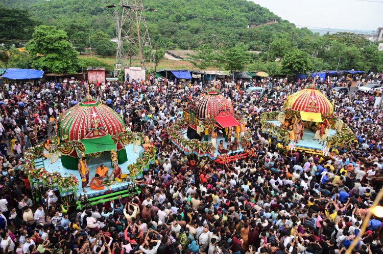Rath Yatra Celebrated at Shrivani Kshetra with religious fervour 