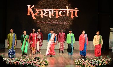 KIIT & KISS celebrate 12th National Handloom Day, reiterates commitment to promoting traditional weaves