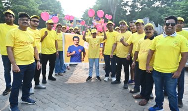 KIMS Observes World Heart Day with Walkathon, Mass CPR Training